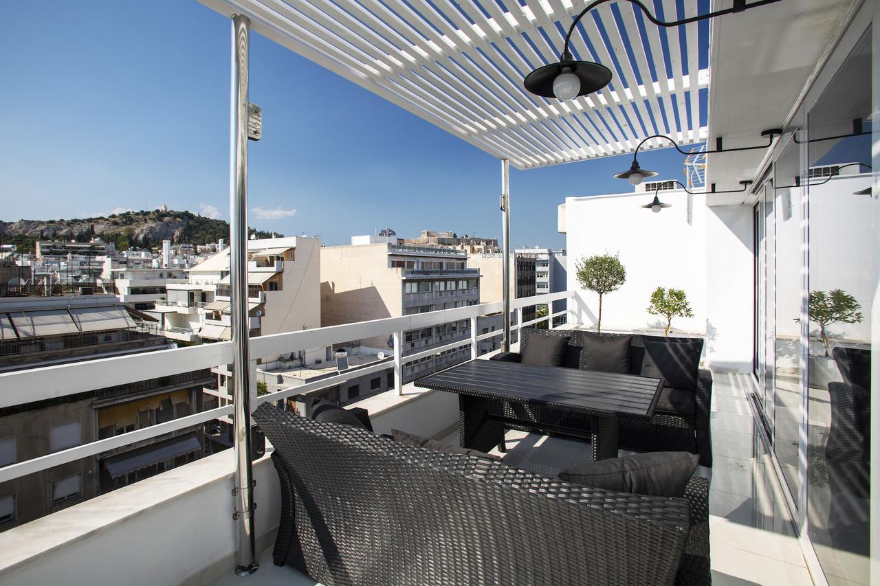 Unique 3-Bed, 3-Bath Apt With Acropolis Views Sg69 Atenas Exterior foto